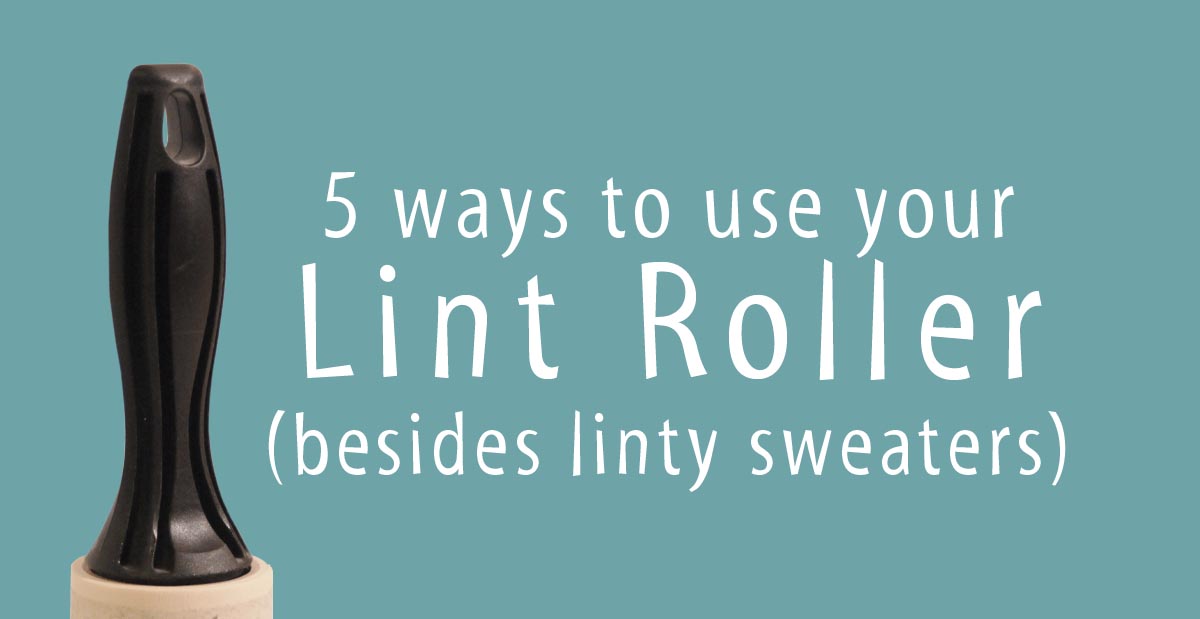 Best Speed Cleaning Tool: the LINT Roller |